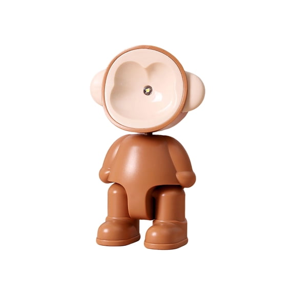Creative Adjustable Monkey Night Light, Multi-Angle Poseable Desktop Lamp with Flexible Head, Cute Bedside Light for Kids and Adults, Fun Decorative LED Light