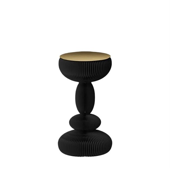 Creative Aesthetic Room Decor Mobile Paper Tea Table Sofa Side Table Bedroom Furniture Bedside Small Round Table Style