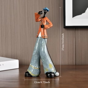 Creative American Band Decoration Musical Instrument Model Living Room Porch Study Nordic Arts And Crafts Statue Sculpture Home