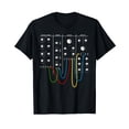 thumbnail image 1 of Creative Analog Modular Synthesizer Panel T-Shirt for Electronic Music Enthusiasts, 1 of 5