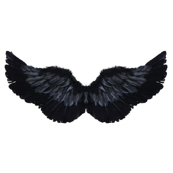 Creative Angel Feather Wings with Elastic Straps Bright Color Lightweight Wings Photography Props Christmas Halloween Supplies