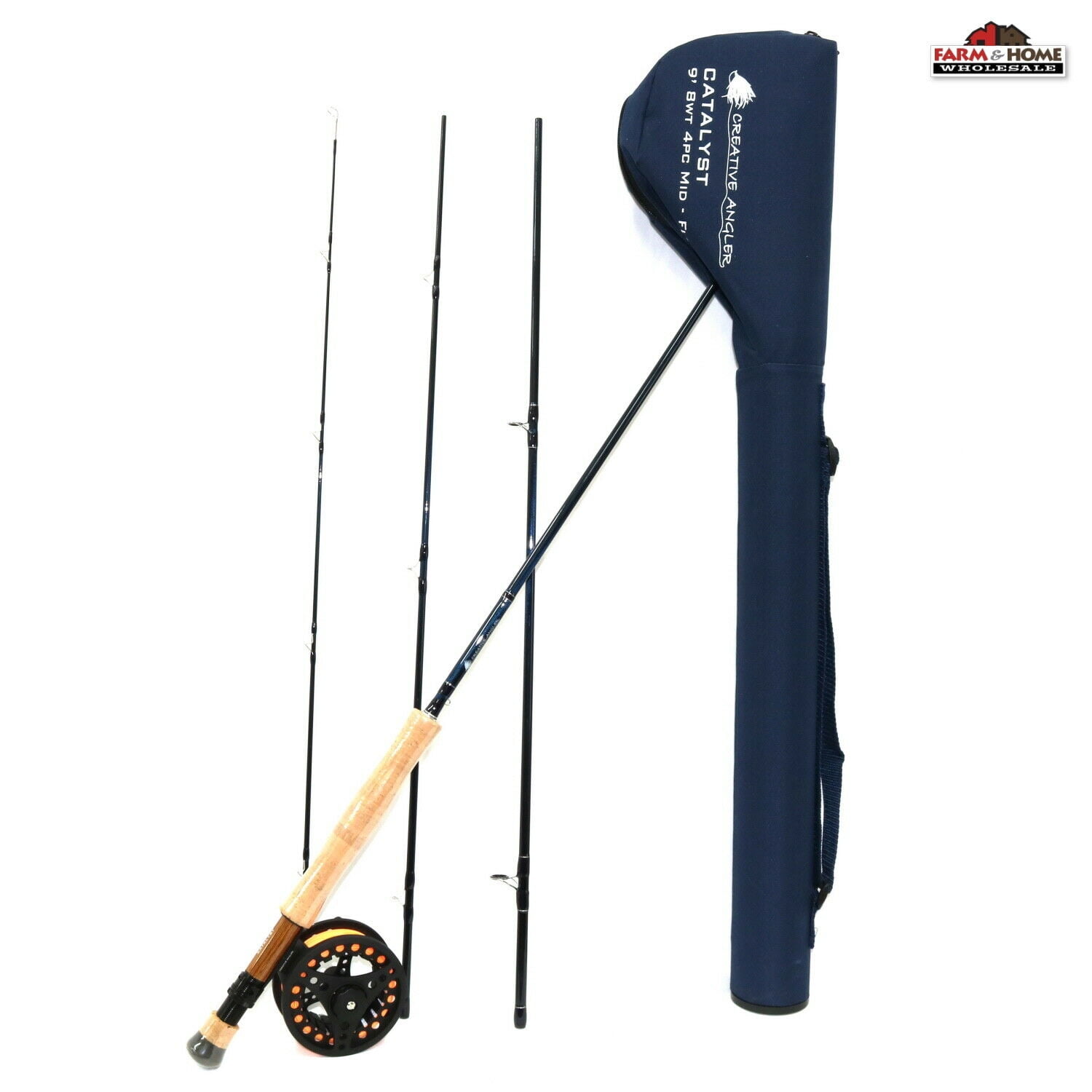 Creative Angler Convert Fly Rod and Spin Casting Rod. Convert Rod is Easily