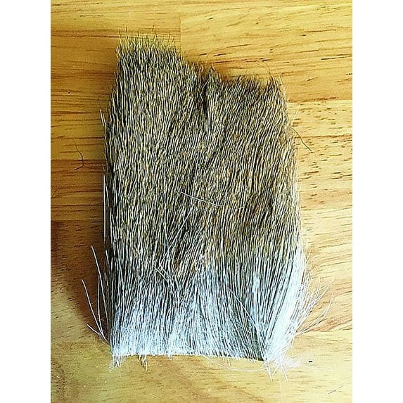 Creative Angler Deer Hair Fly Fishing Accessories - Natural and Dyed from The Belly of The Deer - Brightly Colored Fly Fishing Equipment for Fly Fishing Hooks - Great for Any Fishing Tackle Box