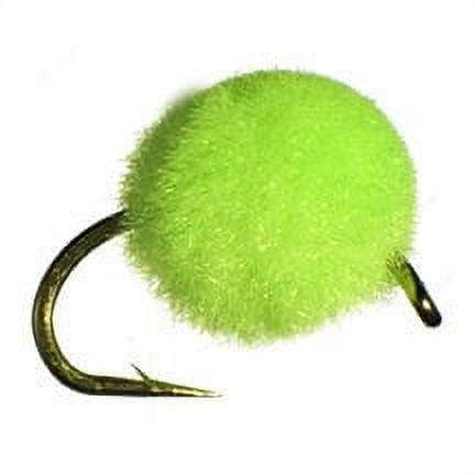 Creative Angler Egg Fly Fishing Flies for Fly Fishing. Mixed Sizes 8, 10 and 12. 1 Dozen - 4qty