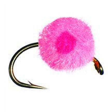 Creative Angler Egg Fly Fishing Flies for Fly Fishing Pink, 12