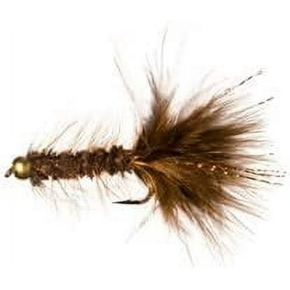 Creative Angler Gold Bead Flash A Bugger Fly Fishing Flies for Trout