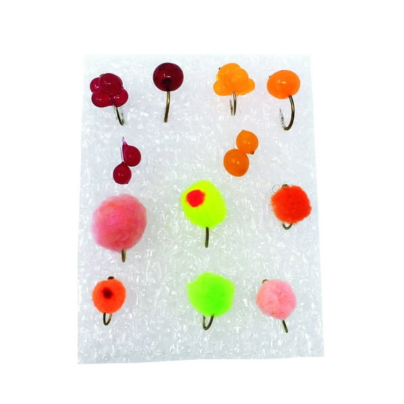 Creative Angler Ultimate Egg Fly Selection for Fly Fishing. 10 Different Egg Patterns to Choose from.