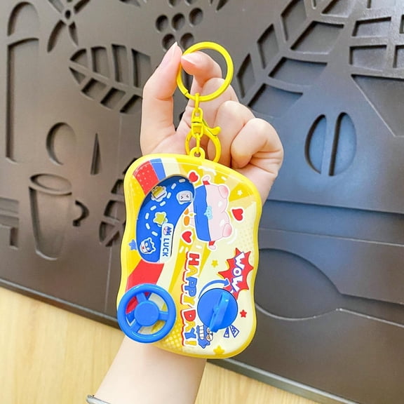 Creative Animal Car Game Console Keychain - Unique Cartoon Bag & Car Accessory, Fun Decompression Toy, Perfect Christmas & Thanksgiving Gift