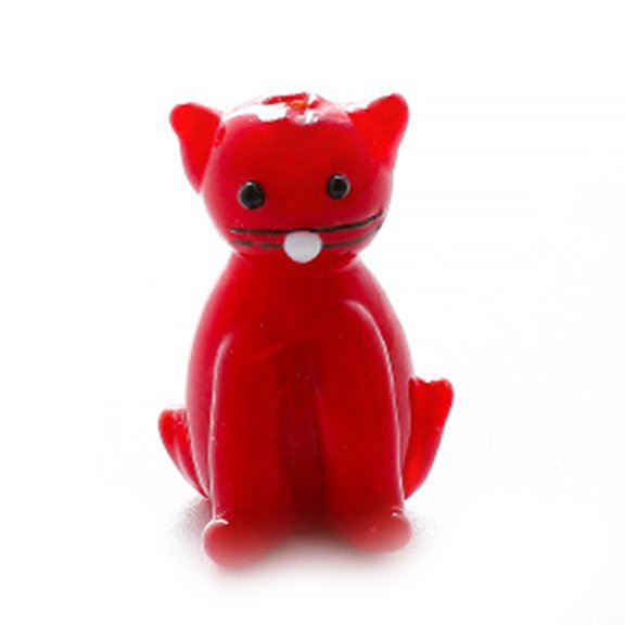 Creative Animal Ornament Cats Dog Bear Figurines Sculpture for Cabinet Ta