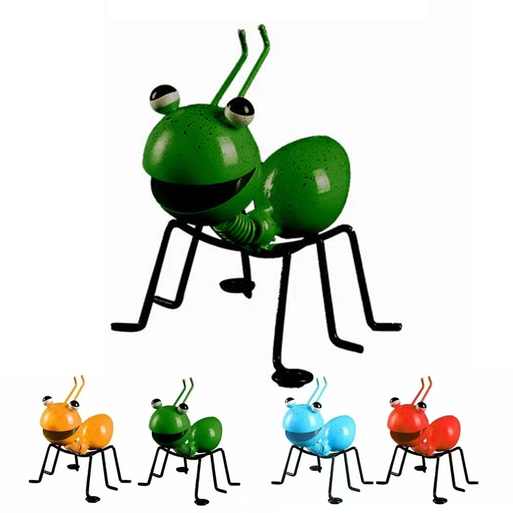 Creative Ant Design Garden Decoration, Metal Insect Wall Sculptures ...