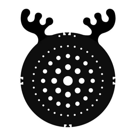 Creative Antler Shape Staghorns Fern Board Modern Acrylic Plant Stand Acrylic Texture for Home Decors and Plant Display