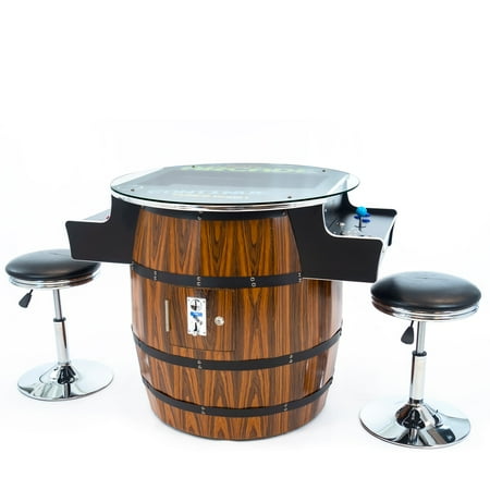 Creative Arcades 2P 60 Games 26" XL Wine Barrel Arcade