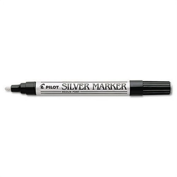Creative Art & Crafts Marker, 1.0mm Brush Tip, Permanent, Silver