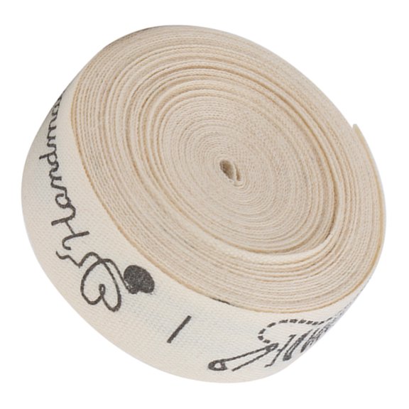 Creative Arts & Craft DIY for Gift Packaging, Cotton Fonts Ribbon, Gift Packaging Ribbon, for Wedding, 1.5cm for Gift Packaging