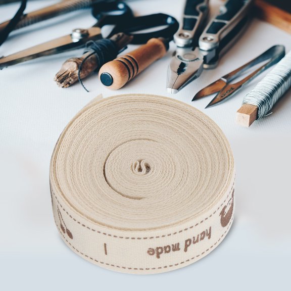 Creative Arts & Craft DIY for Gift Packaging, Cotton Fonts Ribbon, Gift Packaging Ribbon, for Wedding, 1.5cm for Gift Packaging