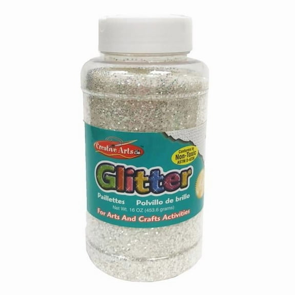 Creative Arts Glitter 1 lbs Iridescent - 3 Each