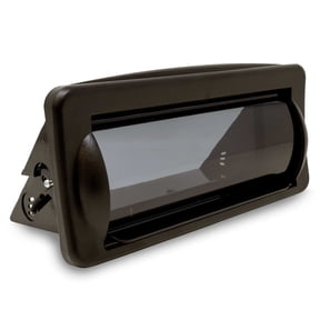 Creative Audio CAMC1B Marine Single DIN Radio Mounting Kit with Retractable Cover (Black)