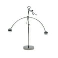 thumbnail image 1 of Creative Balance Ball Swing Weightlifting Iron Statue Ornament, Small Erect Kinetic Art Balance Tumbler Tabletop Decoration, 1 of 2