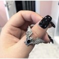 thumbnail image 1 of Creative Bat Ring: Alloy Animal Modeling Halloween Jewelry for Trendsetting Personalities, 1 of 2