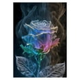 thumbnail image 1 of Creative Bead Canvas Kit – Rose Theme Home Decoration 12" × 16", Great Gift, 1 of 8