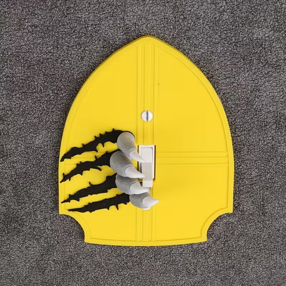 Creative Beast Claw Lighting Wall Control Panel - Unique 3D Switch for Modern Home Decor