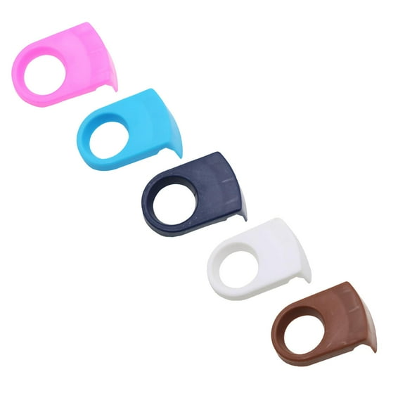 Creative Beer Bottle Clips - Colorful Drinking Clips for Cans and Bottles, Reusable Cup Edge Holder, Party Accessories for Home Birthday and Wedding, Durable Plastic, Assorted Colors 4-Pack