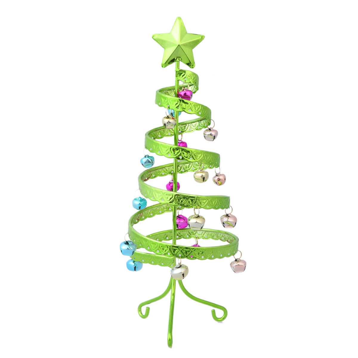 Creative Bell Christmas Tree Ornament DIY Mini Christmas Tree Pendant Desktop Festival Miniature