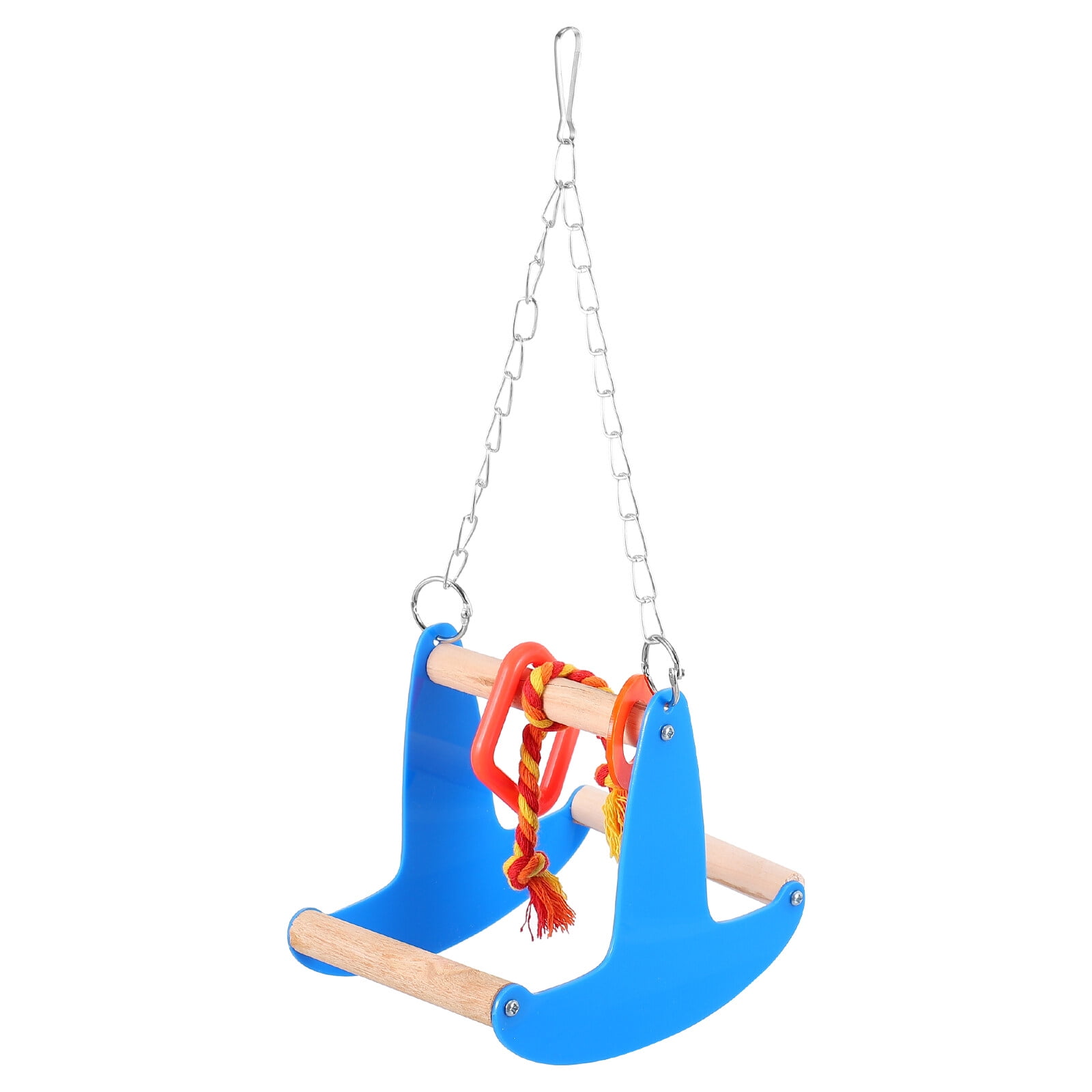 Creative Bird Swing Toys Parrot Chewing Standing Toy Bird Cage Hanging