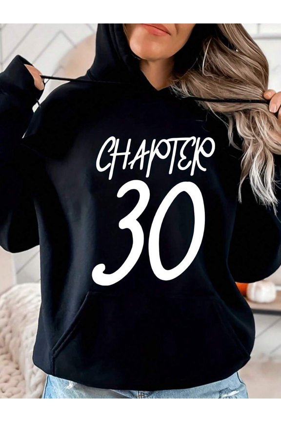 Creative Birthday Print Women's Hooded Sweatshirt Is Comfortable And Versatile For Fall And Winter, Perfect For Both Outdoor And Home Wear.