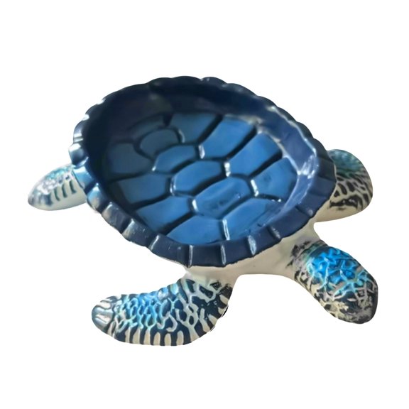 Creative Blue Turtles Soap Holder Draining Easy Installation Kitchen Sink Mount With Drain Soap Holder