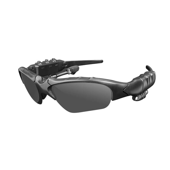 Creative Bluetooth Headset | with Battery Powered Wireless Plastic | featuring sunglasses smart | Quality Craftsmanship Black Top Pick Great Choice Worth Having