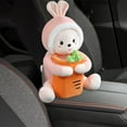 thumbnail image 1 of Creative Box Napkin Case Trash Bin Garbage Can Universal Interior Accessories Napkin Paper Organizer Tissue Box Holder Decoration Carrot Rabbit, 1 of 8