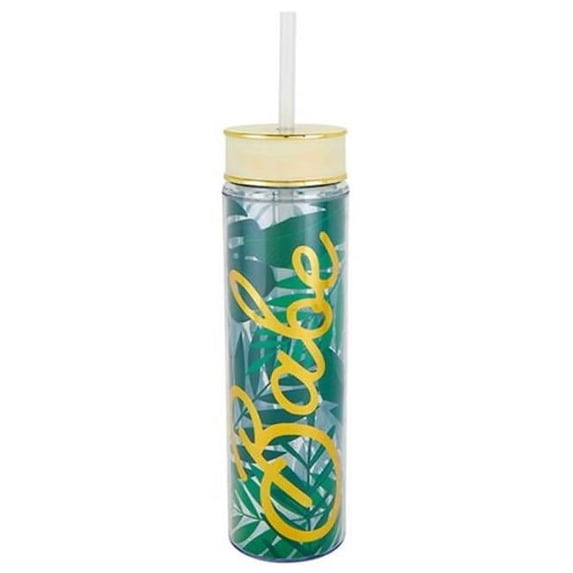 Creative Brands 10-07020-020 20 oz Double-Wall Column Tumbler - Babe