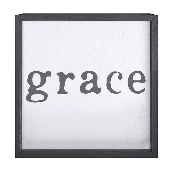 Creative Brands 22 in. Face To Face Grace Square Word Board