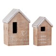 thumbnail image 1 of Creative Brands  Decorative Wooden Houses - Home - Pack of 2, 1 of 4