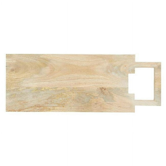 Creative Brands J7012 Charcuterie Board with Square Handle - Light Wash