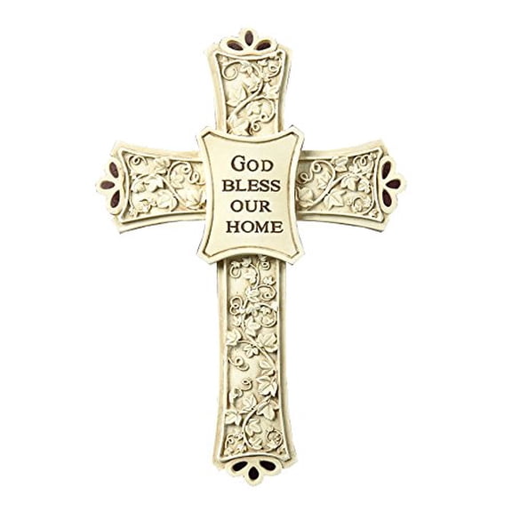 Creative Brands KS429 Tomaso Gift Boxed Cross, Home Blessing