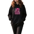 thumbnail image 1 of Creative Breast Cancer Awareness Hoodie for Men and Women, Unisex Pullover Hooded Sweatshirt, Comfortable Cotton Poly Blend, Support and Awareness Casual Outfit, 1 of 5