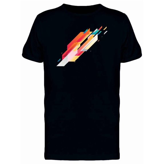 Creative Bright Colors Abstract Tee Men's -Image by Shutterstock