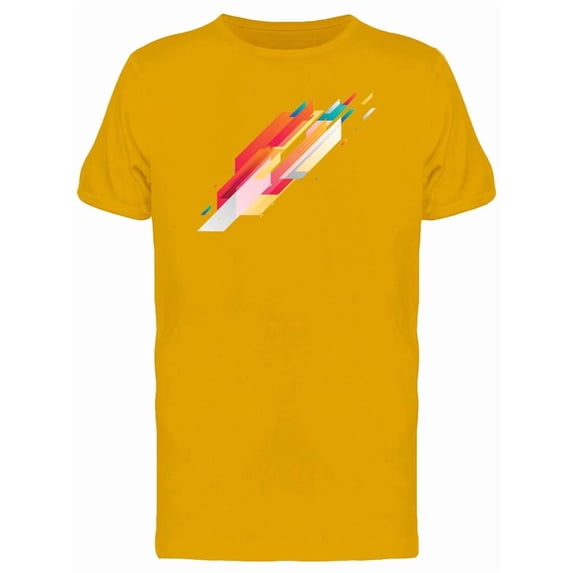 Creative Bright Colors Abstract Tee Men's -Image by Shutterstock