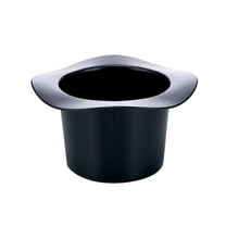 BRIGHTFUFU Beverage Tub Acrylic Black For Dinner Parties 1Set 7.9*4.7*4.3In