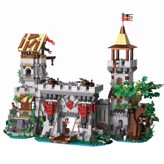 Creative Building Block Model Kit - Holy Spirit Knight's Fortress, DIY Assembly for Adults & Teens 14+, 2568PCS