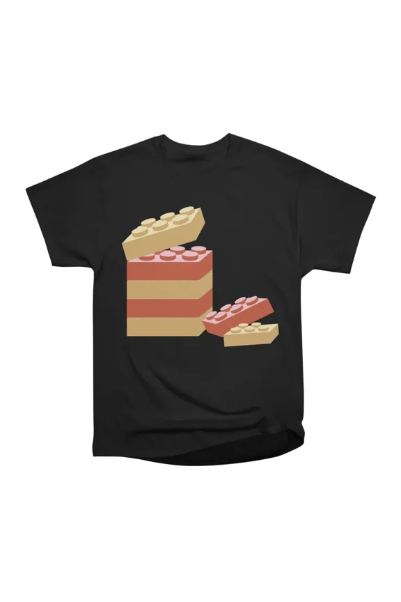 Creative Building Blocks Structure T-Shirt Tee Gift For Him Merch For Her Apparel For Frie