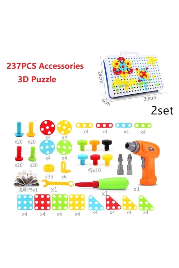 Creative Building Kits Educational Blocks Sets