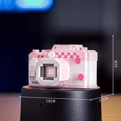 Creative Camera Building Blocks Retro DSLR Camera Model Micro Blocks ...