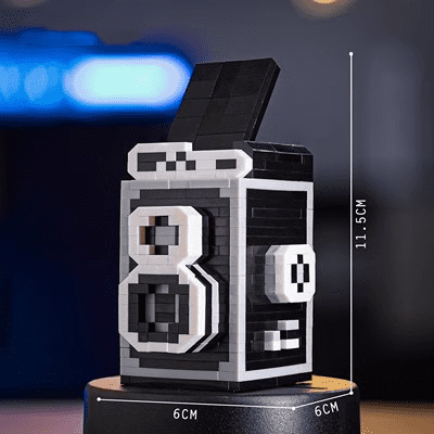 Camera Building Blocks Creative Camera Building Blocks Retro DSLR Camera Model Micro Blocks ...