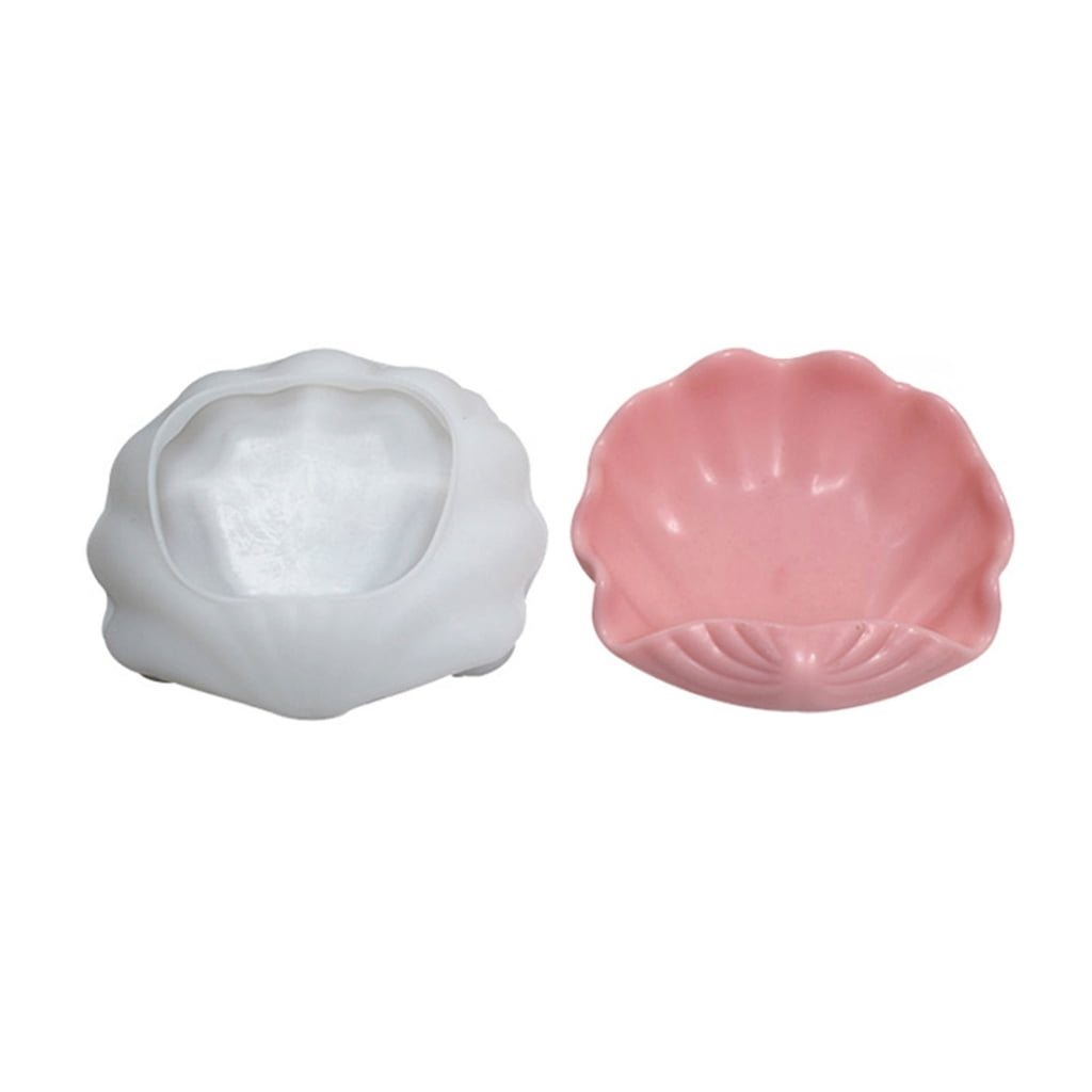 Creative Candle Jar Silicone Mold DIY 3D Conch Secented Candle Holder ...