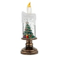 thumbnail image 1 of Creative Candle Lights LED Christmas Snowglobe Christmas Lights with Battery, 1 of 1