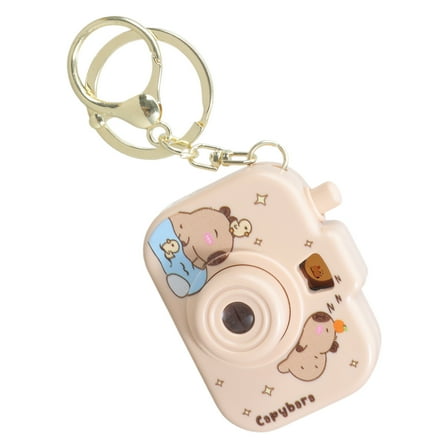 Creative Capybaras Projection Camera Keychain With Built In Miniature Projector For Adults And Enthusiasts