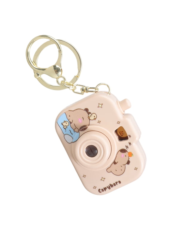 Creative Capybaras Projection Camera Keychain With Built In Miniature Projector For Adults And Enthusiasts